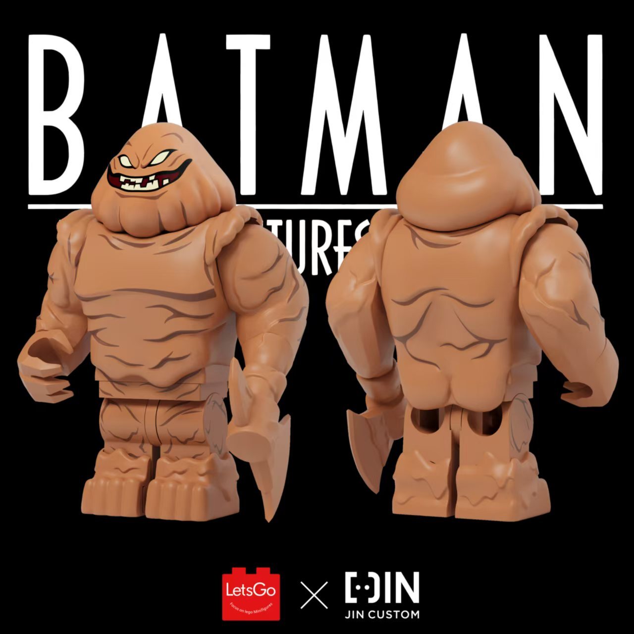 [Jin x Lets go][Preorder] TAS - Clayface [PADprinted]