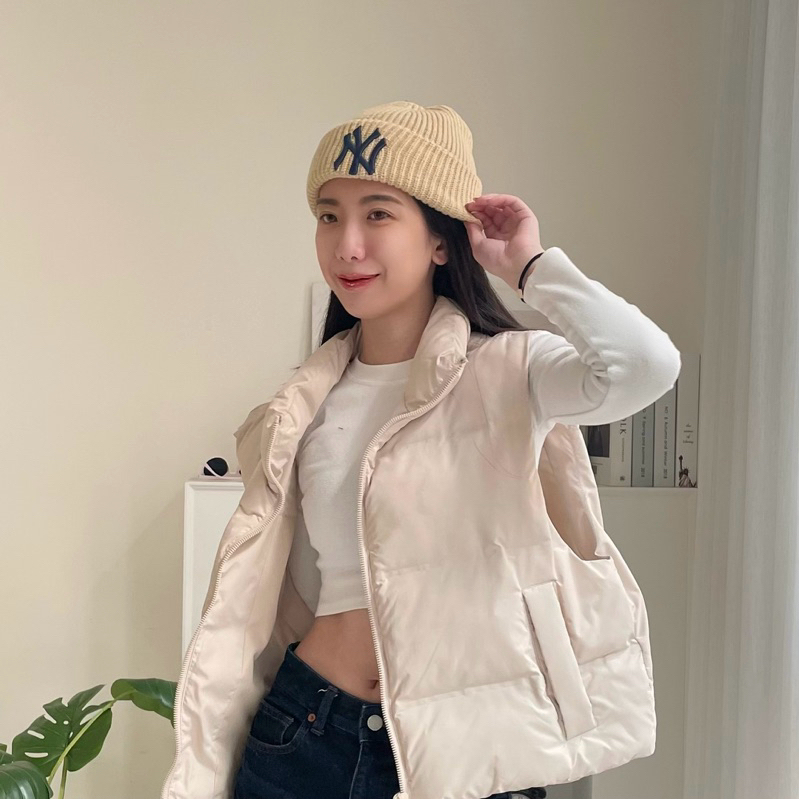 MLB針織毛帽 NY LA 毛帽 針織  厚款 韓國正品代購 洋基毛帽