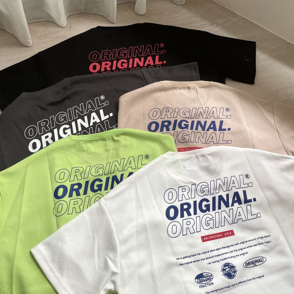 韓國Original 短袖 短T  太空棉短T 短袖 厚磅 落肩 寬鬆 高質感 20084