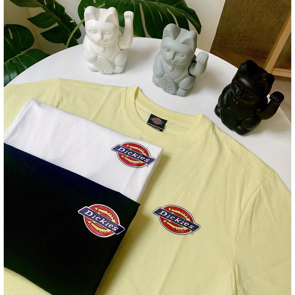 Dickies 短袖 短T  經典LOGO 今年新款 黑 白 黃 淺灰
