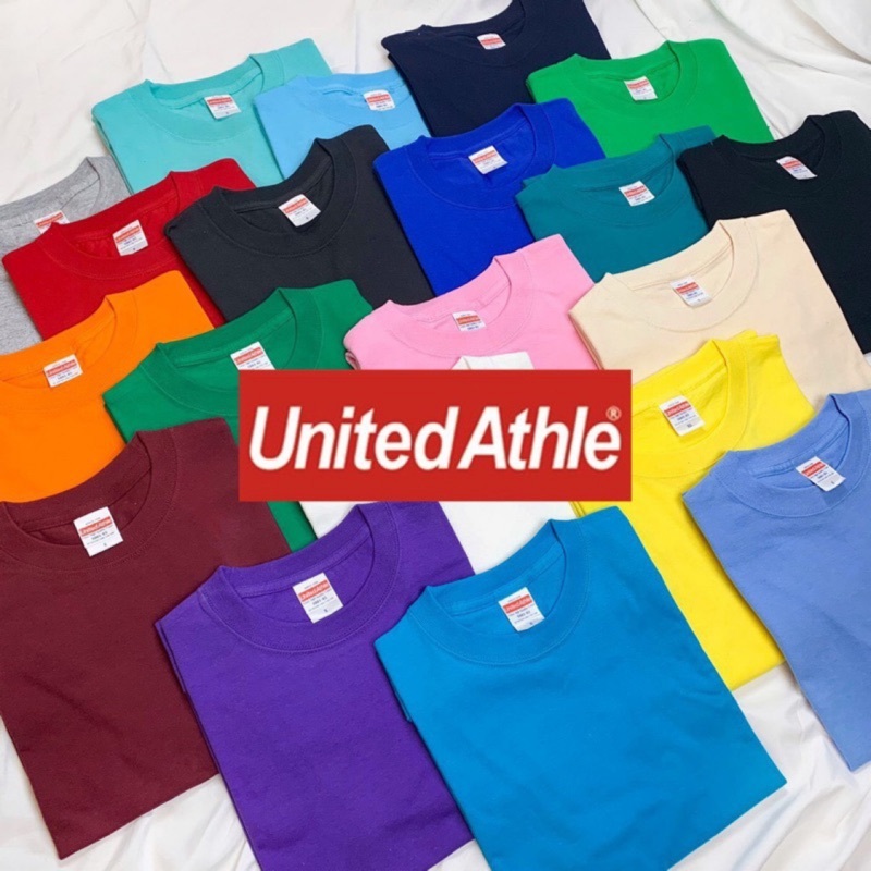 United Athle 短袖 短T 日本UA 5001-01 5.6OZ UA素T