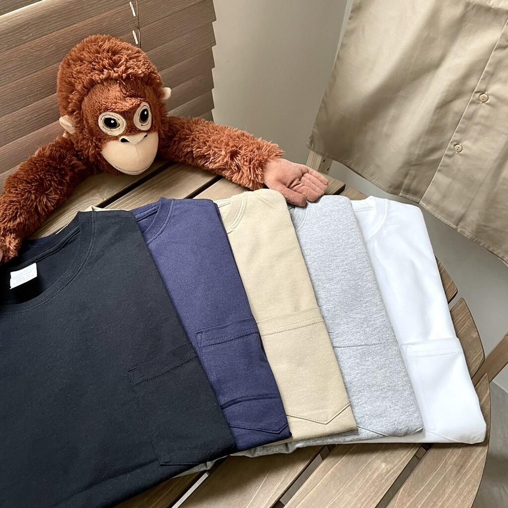 日本United Athle 短T短袖 寬版口袋T 短T 5.6oz寬版T 落肩款