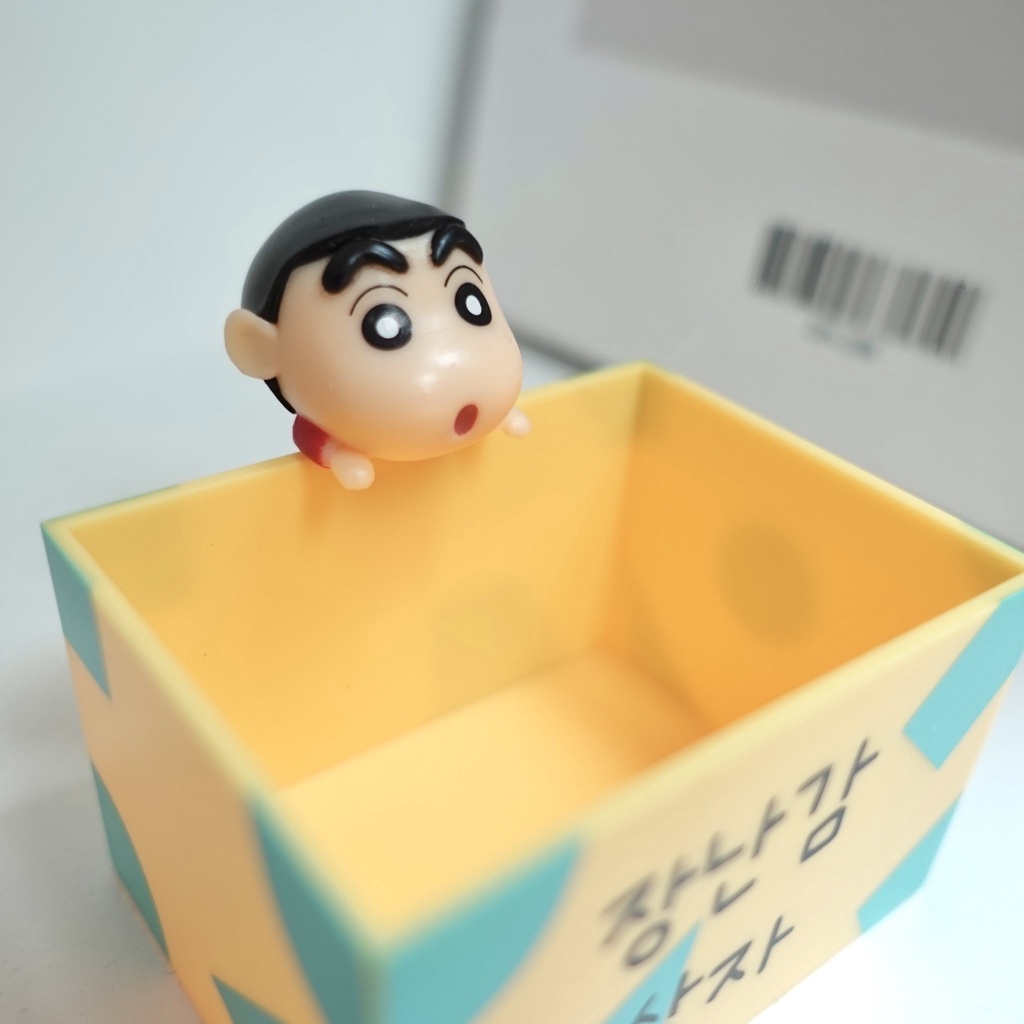 蠟筆小新收納盒 桌上型收納盒 小盒子 收納小物 玩具盒造型筆桶收納盒