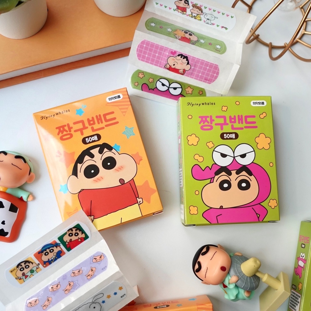 韓國蠟筆小新 卡通貼 貼紙 韓國蠟筆小新 巧克比 OK 造型貼紙 正版授權  50入