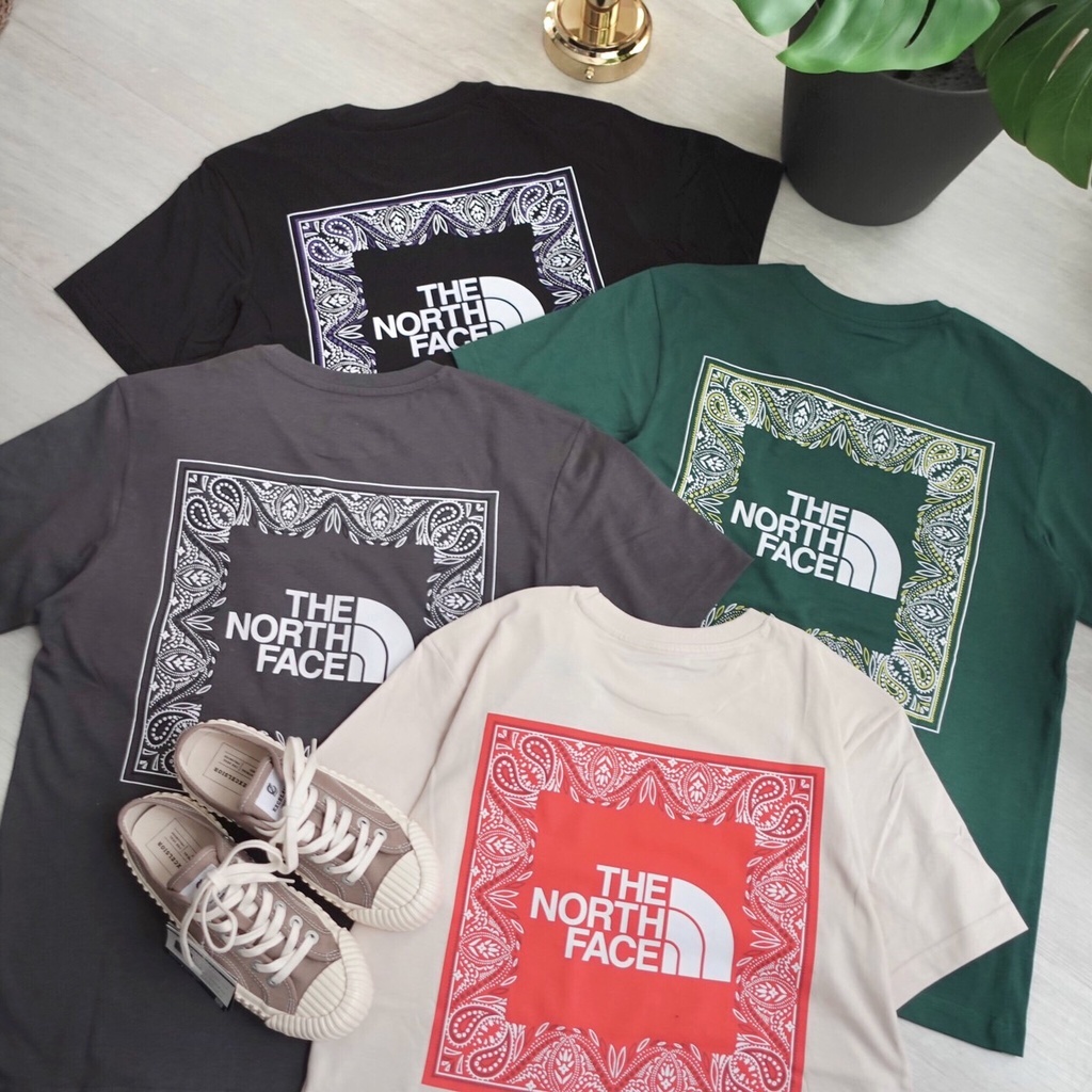 The north face短T 北臉短袖 變形蟲短T 正面小標 背面變形蟲 多色款 NT7UN48E