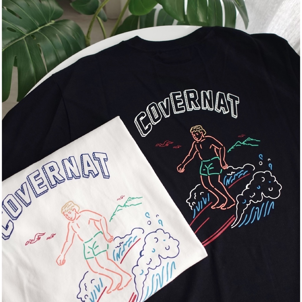韓國COVERNAT 經典衝浪短T 短袖 情侶T T恤 韓國品牌 COVERNAT 短袖 韓國代購