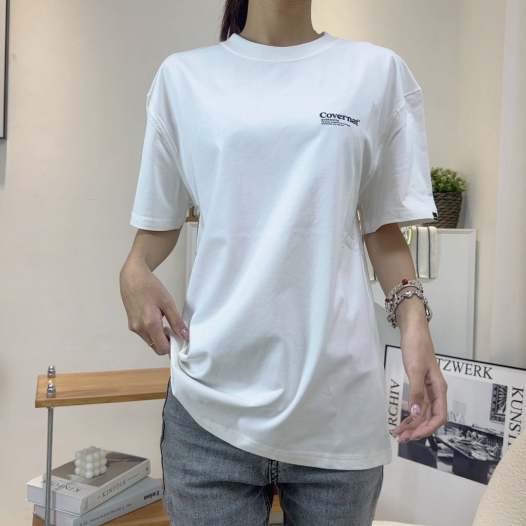Covernat 經典短款T 韓國代購 短袖 男生短袖 女生短袖 寬鬆 涼感