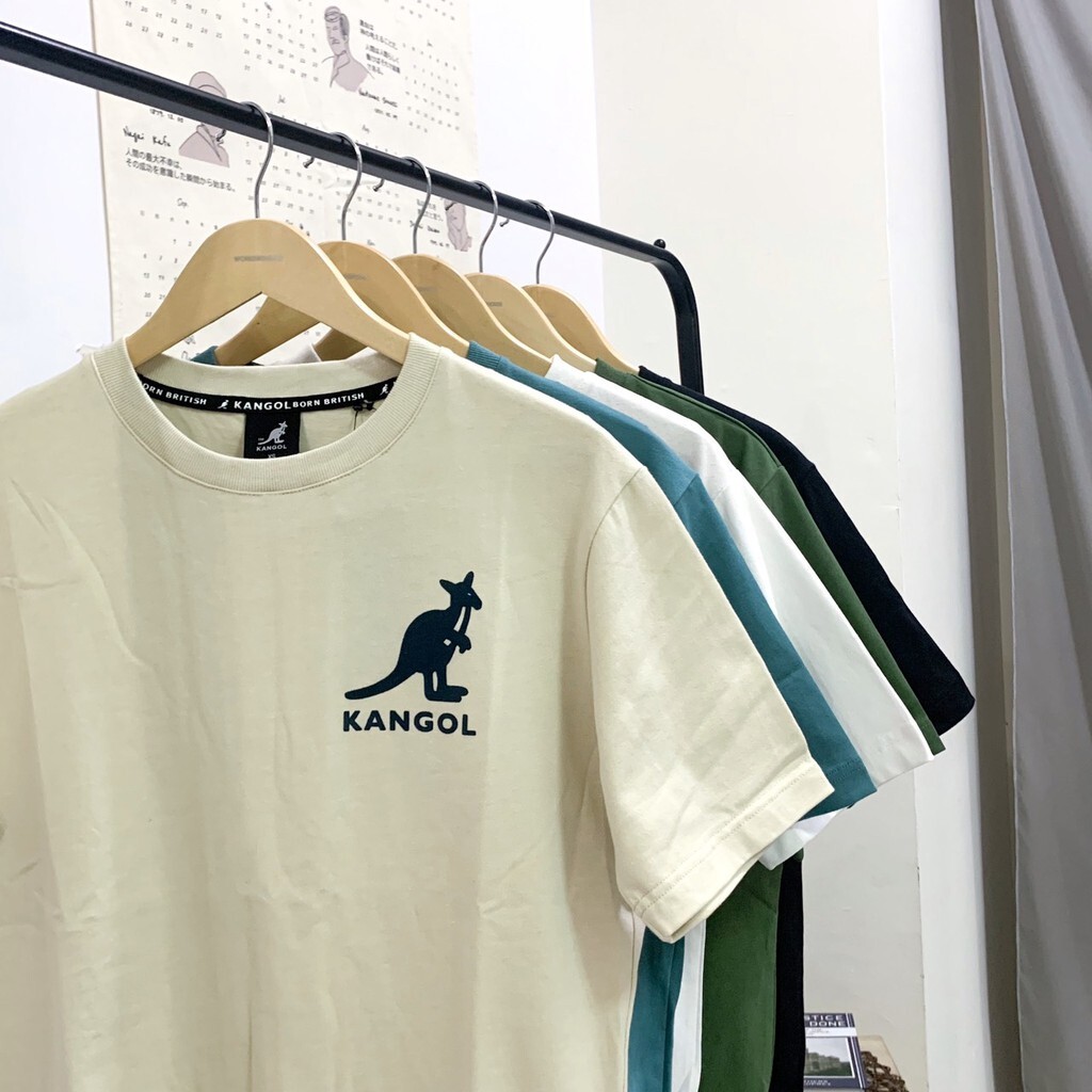 Kangol 短T 短袖  袋鼠 短T 短袖 胸前 左胸前大LOGO