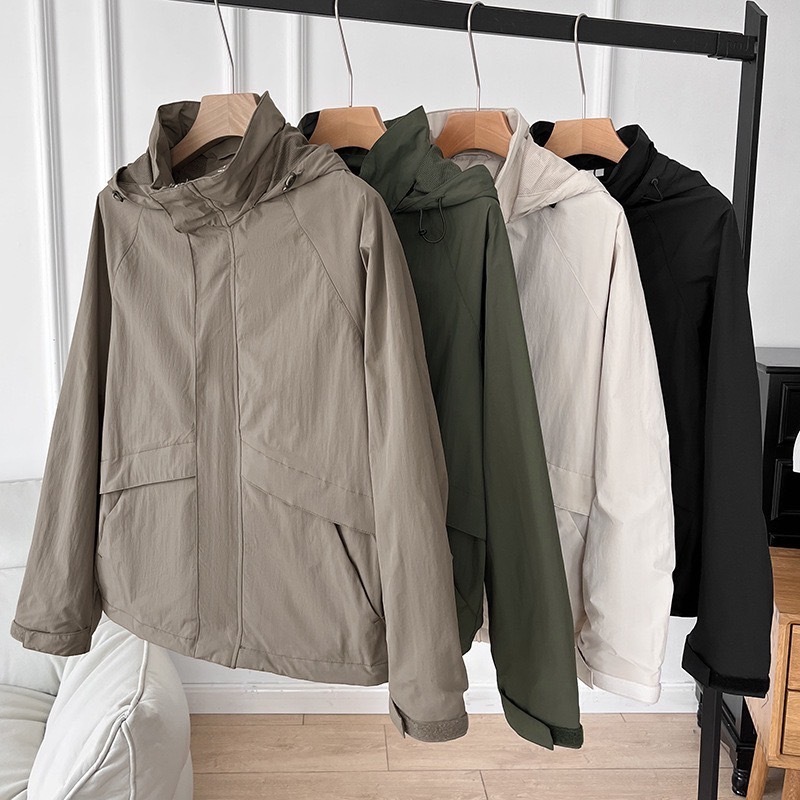 防風機能外套 超輕透氣防風外套 衝鋒外套 連帽風衣外套 防潑水機能外套 外套 風衣 情侶裝 情侶外套
