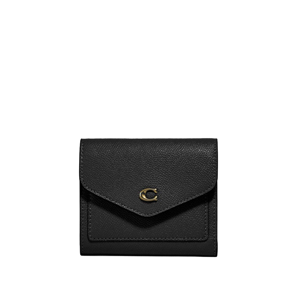 【Coach】WYN 小型皮夾  黑