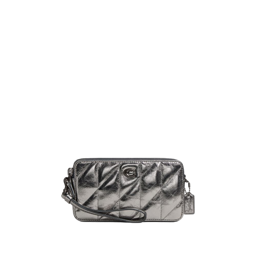 【Coach】Kira Crossbody With Quilting  銀