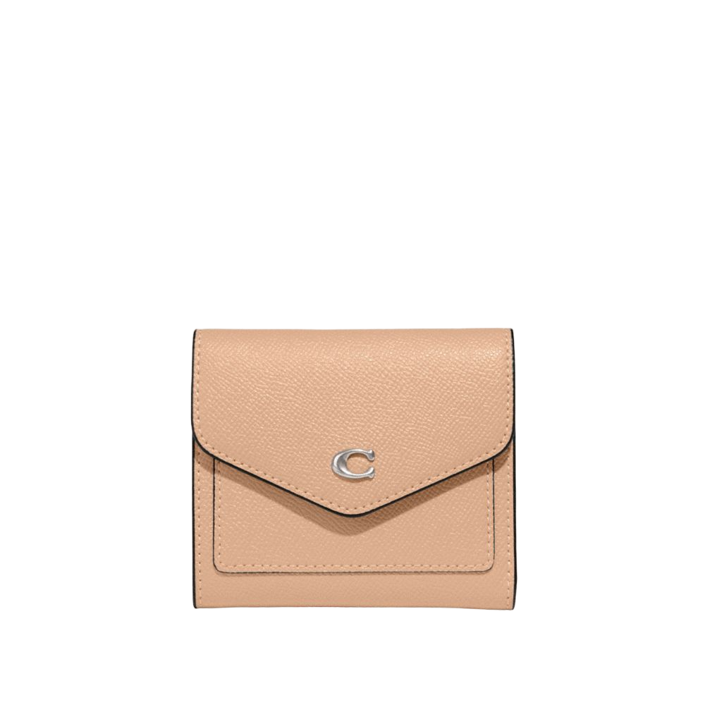 【Coach】WYN 小型皮夾  杏
