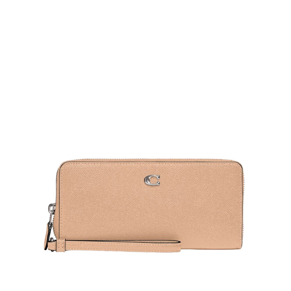 【Coach】Continental Wallet  杏