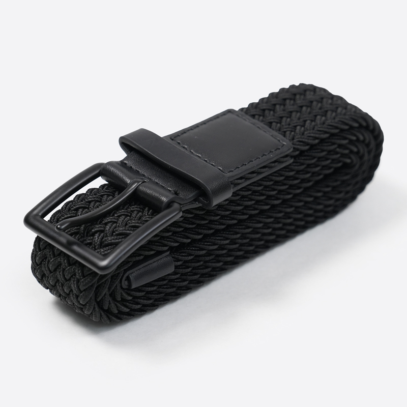 SP 編織彈力腰帶/黑