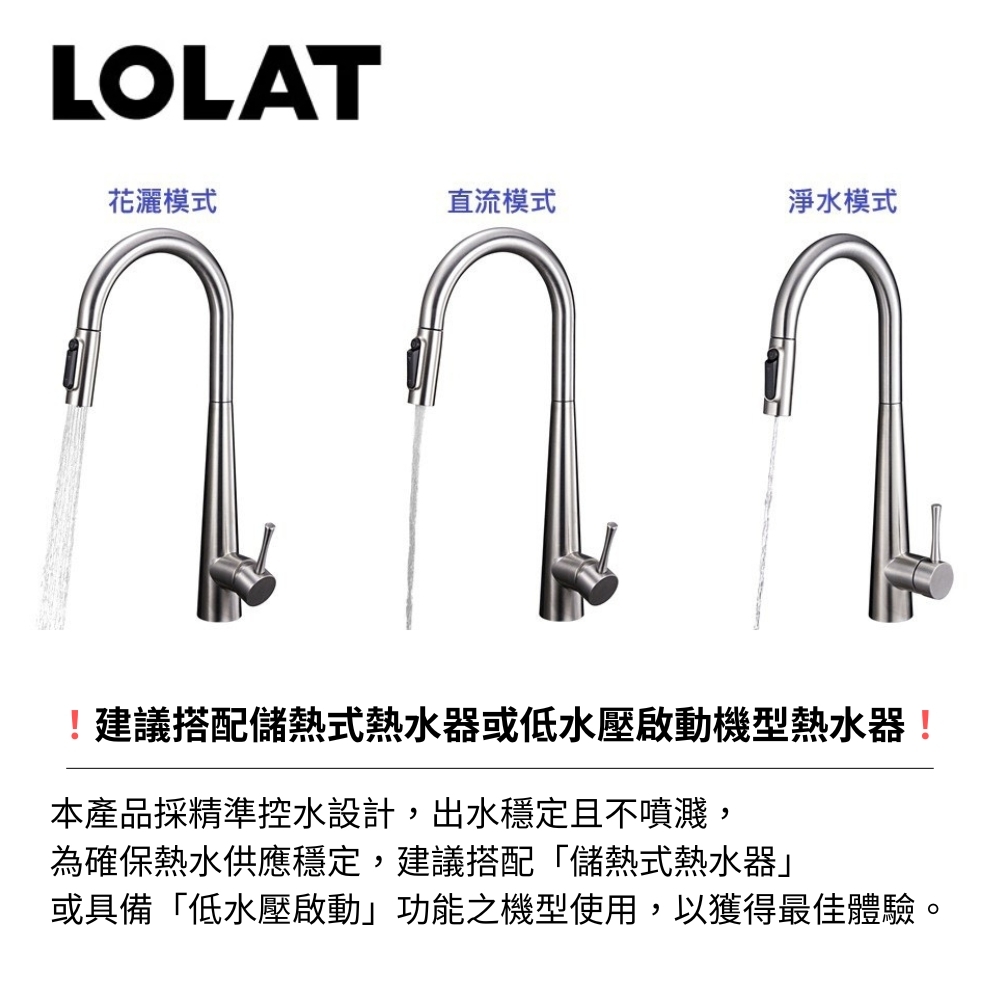 LOLAT產品須注意事項。