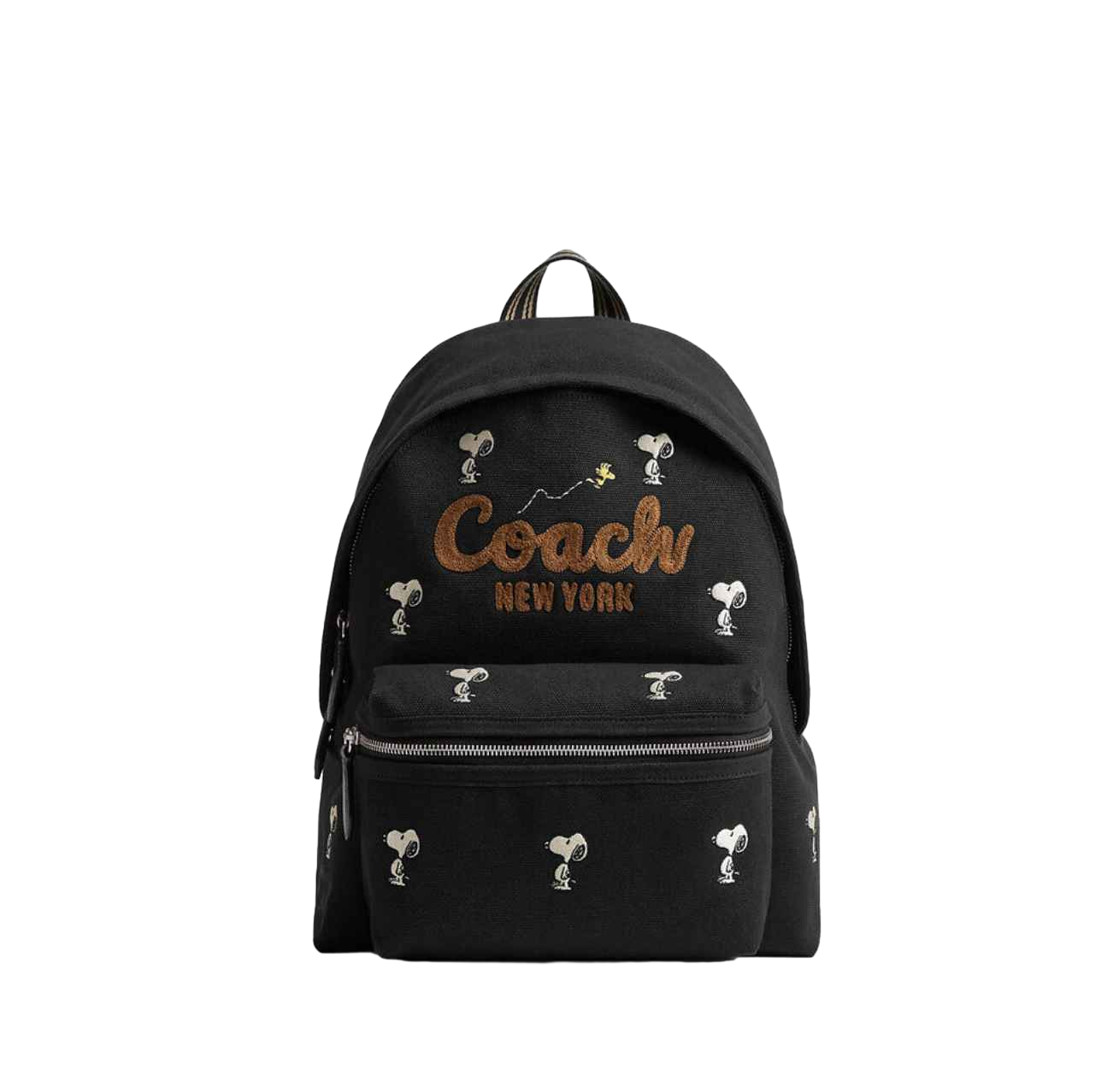 【Coach】Coach x Peanuts Snoopy Embroidered Cargo Backpack  史努比