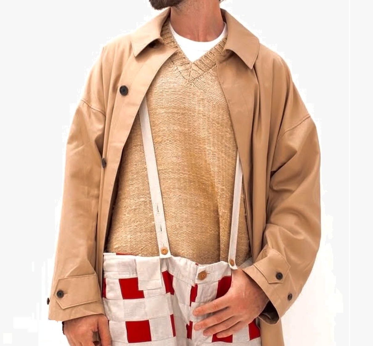 visvim VARJAK SHOP COAT SIZE1 ベージュ 綿100% Visvim