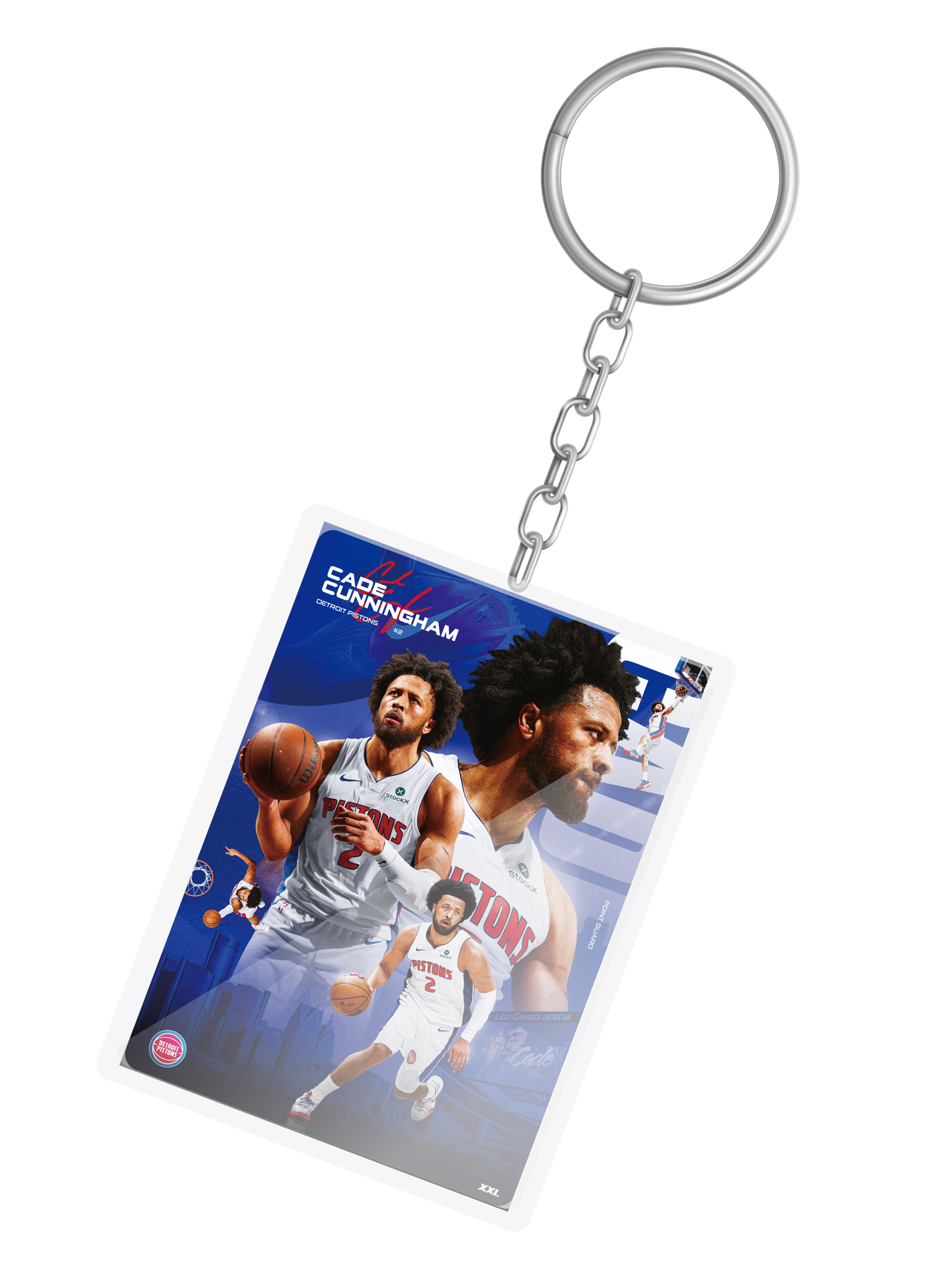 2025 12月號Cade Cunningham海報款 鑰匙圈