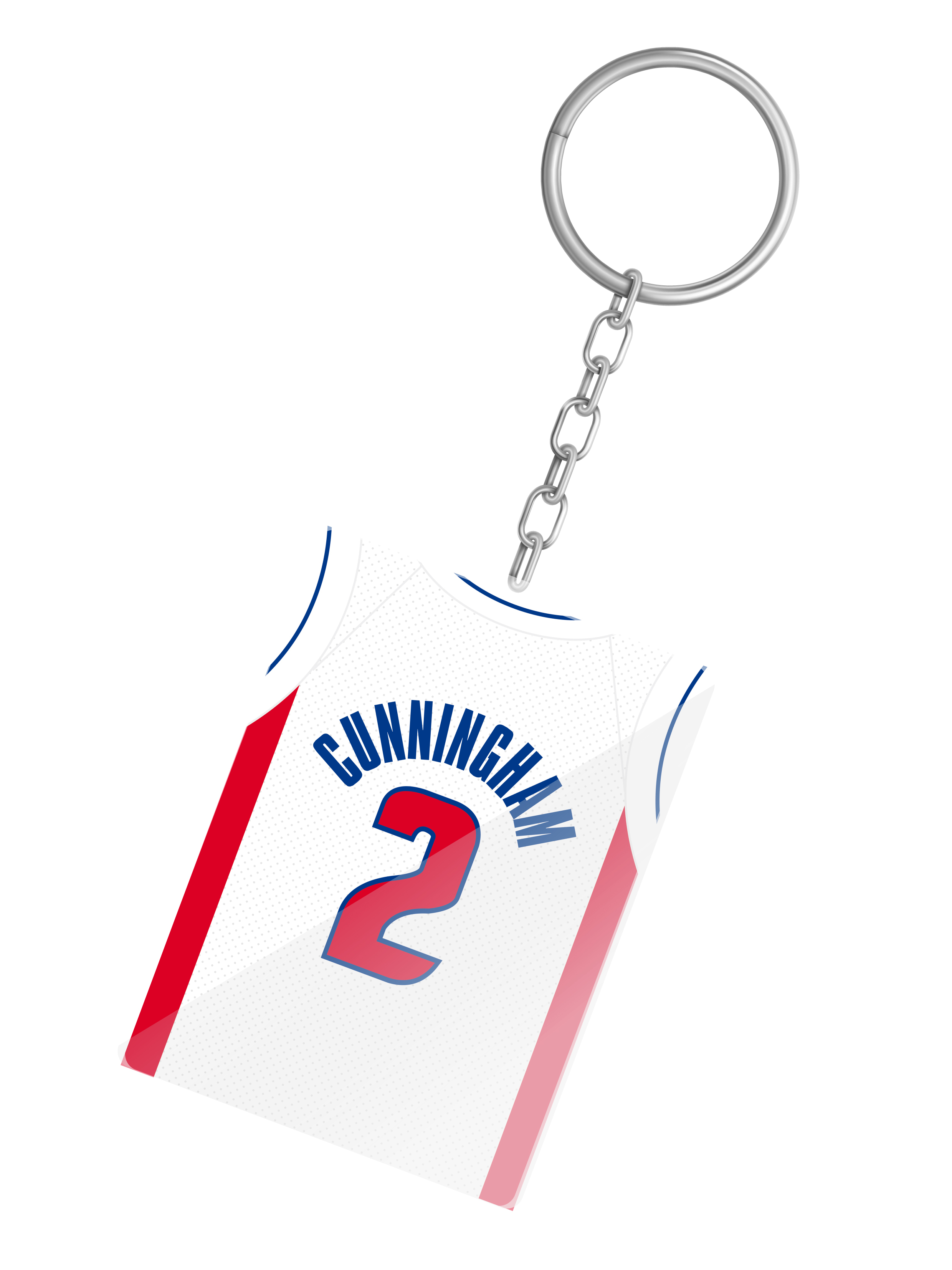 2025 12月號Cade Cunningham海報款 鑰匙圈