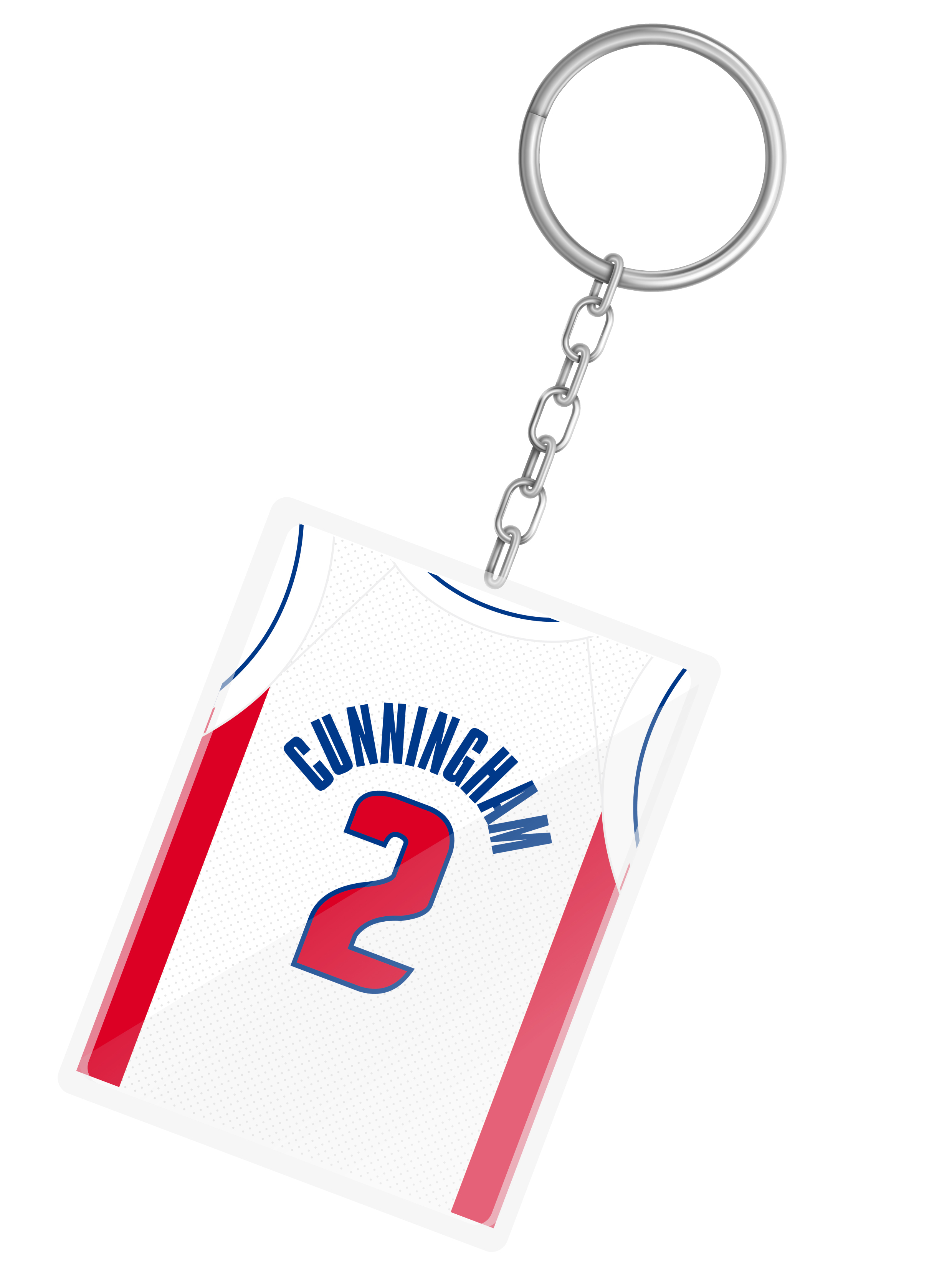 2025 12月號Cade Cunningham封面款 鑰匙圈