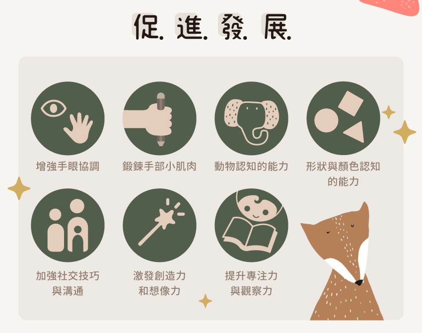 適合幼兒學習握筆、繪畫與顏色認知