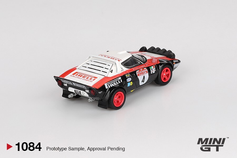 [預訂] Mini GT Lancia Stratos HF #4 1978 Rally Sanremo Winner