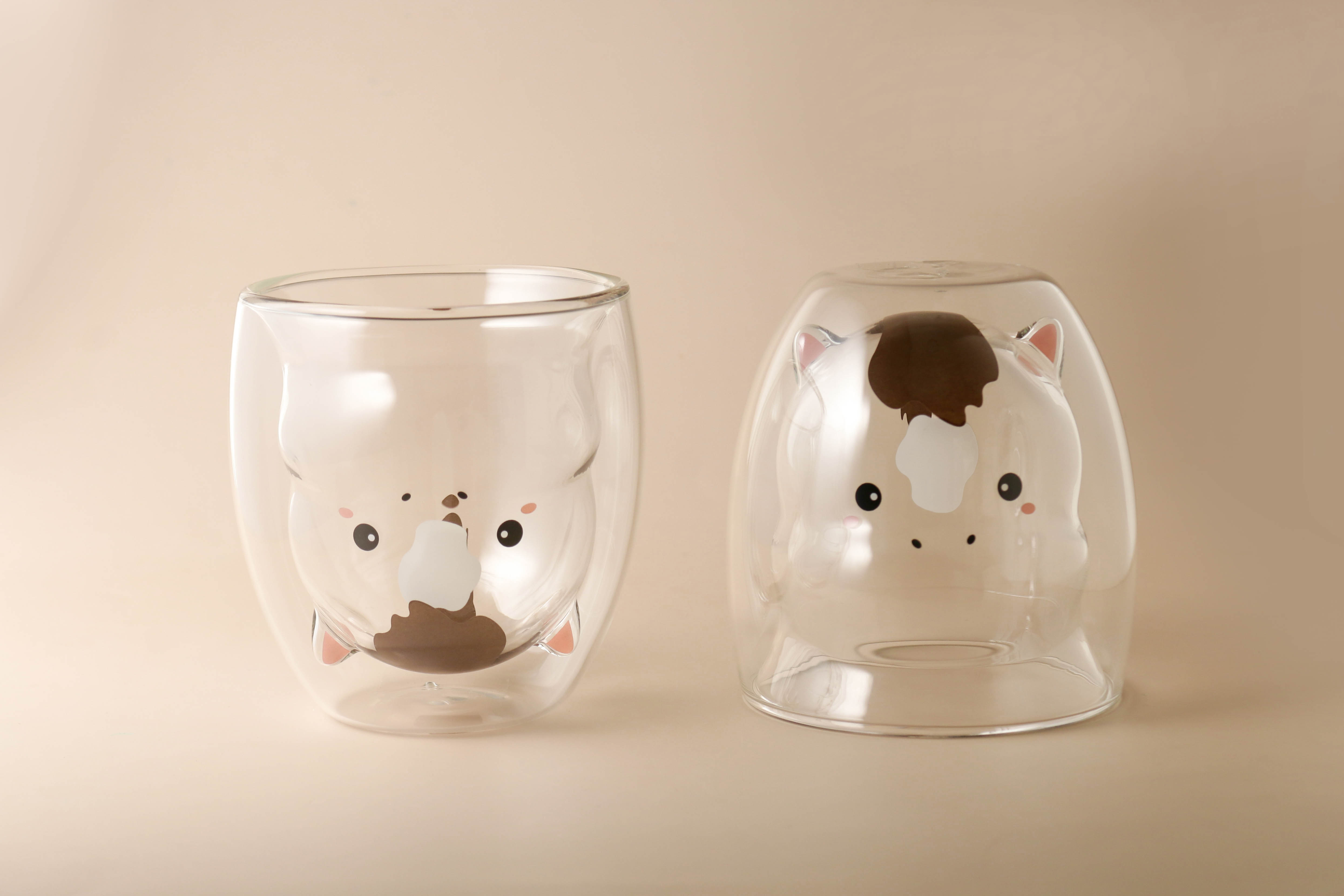 好玻-12生肖造型雙層杯