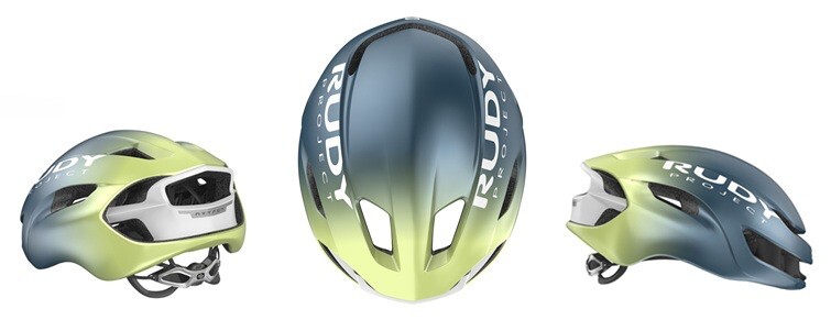 Rudy Project Nytron 空力安全帽/航空藍 / 蘋果綠