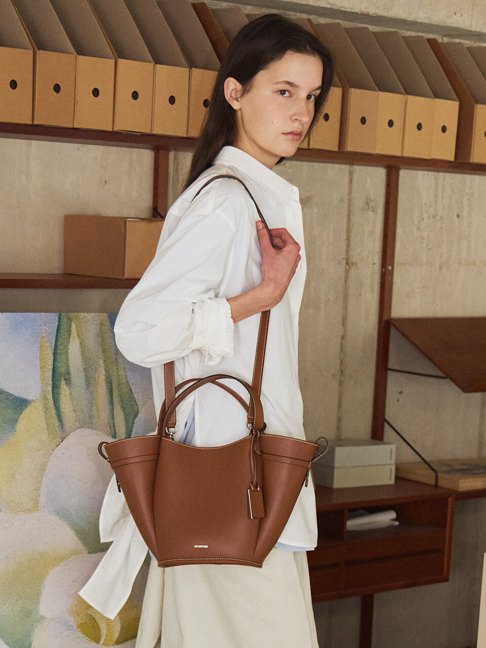 Joy Gryson Vase Tote Bag