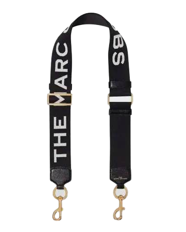 【Marc Jacobs Outlet】（專櫃）經典帆布粗肩帶  黑