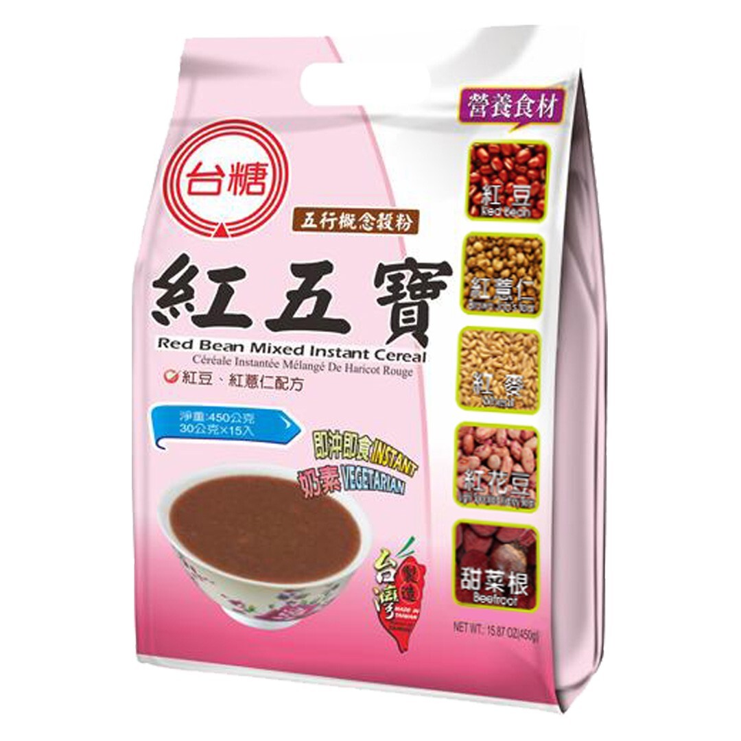 台糖紅五寶五行概念穀粉(30gx15小包/袋)
