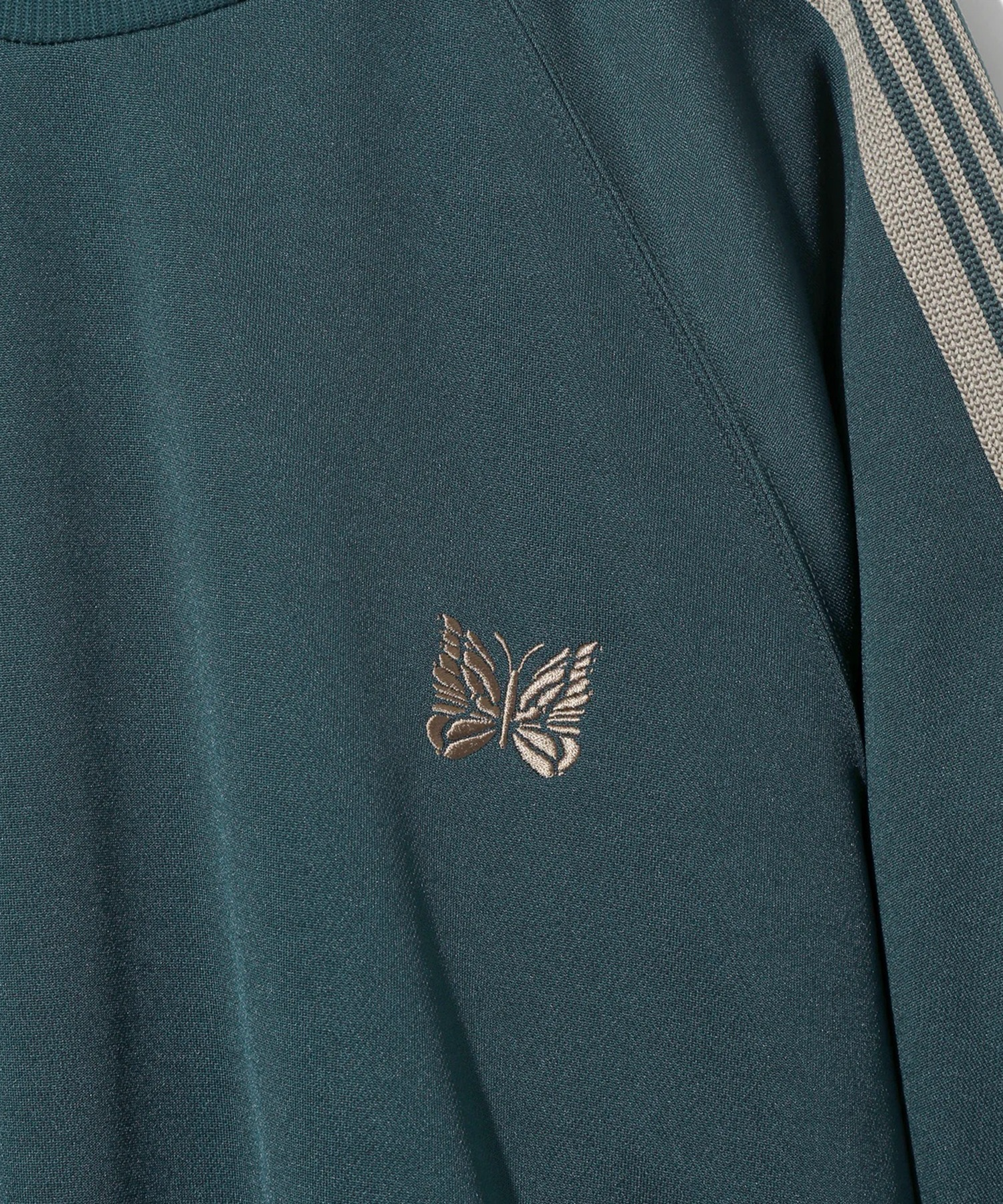 NEEDLES / track crew neck shirt - poly smooth 26SS