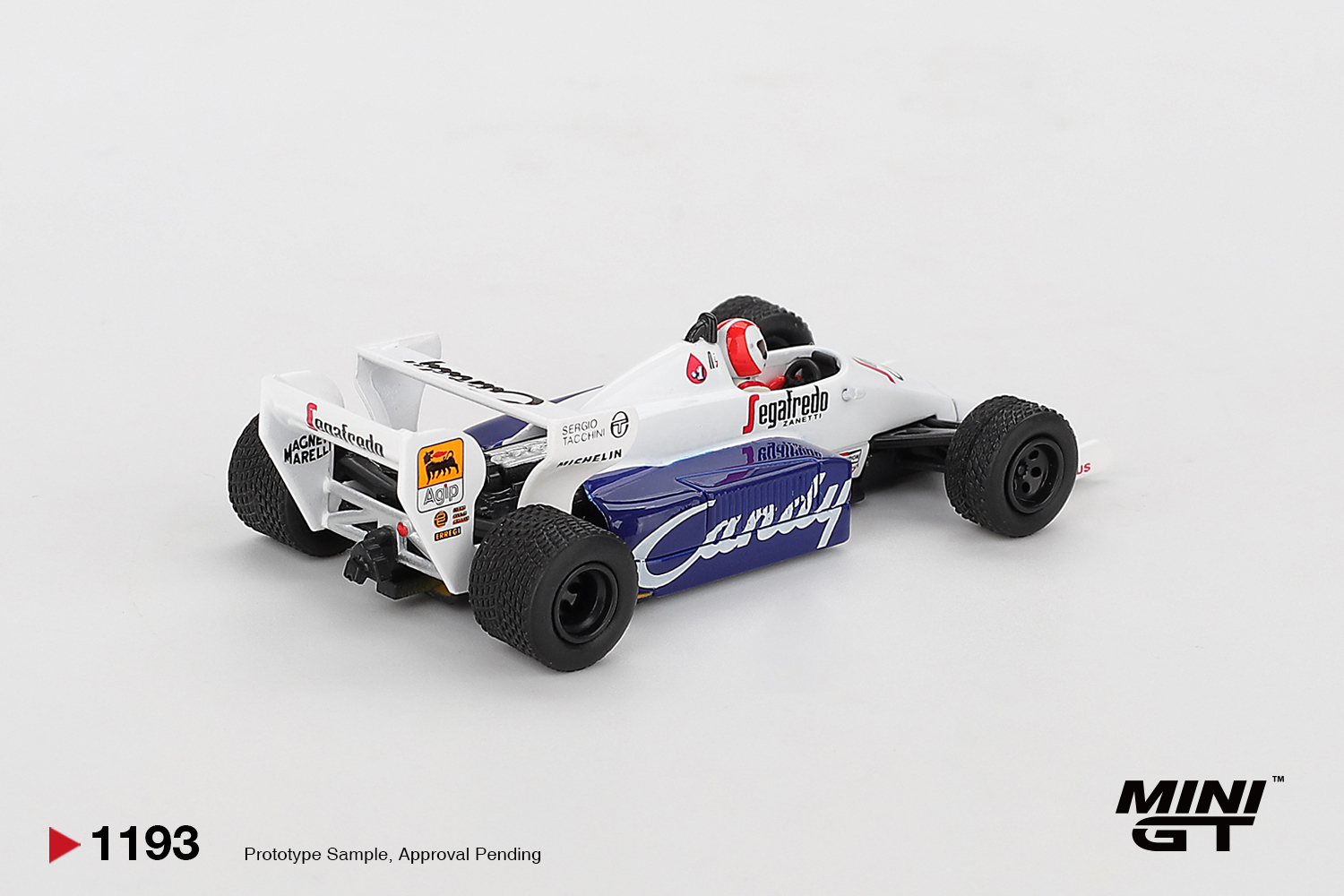 [預訂] Mini GT Toleman TG184 #20 約翰尼·塞科托 1984 年摩納哥大獎賽