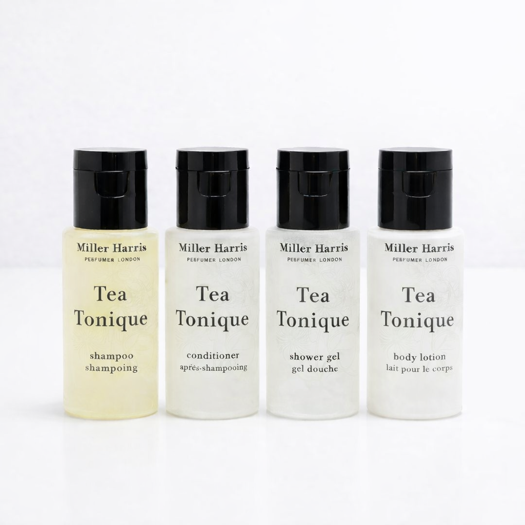 【Miller Harris】午後伯爵洗沐四件組30ml*4 (洗髮精、潤髮乳、沐浴精、潤膚乳)