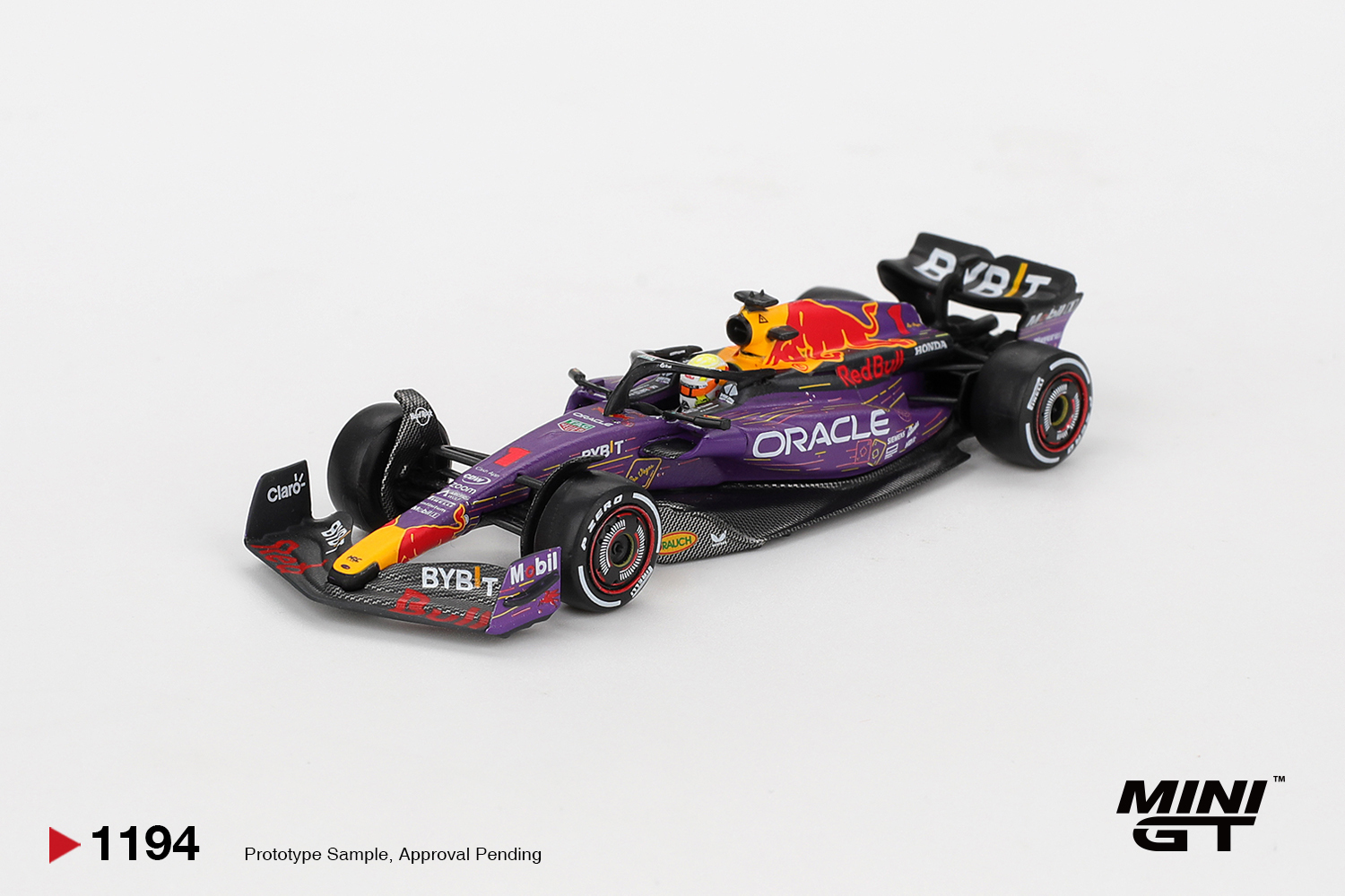 [預訂] Mini GT Oracle 紅牛車隊 RB19 #1 馬克斯·維斯塔潘 2023 F1 拉斯維加斯站 冠軍車