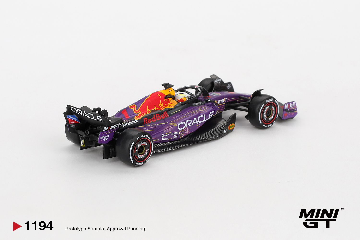 [預訂] Mini GT Oracle 紅牛車隊 RB19 #1 馬克斯·維斯塔潘 2023 F1 拉斯維加斯站 冠軍車