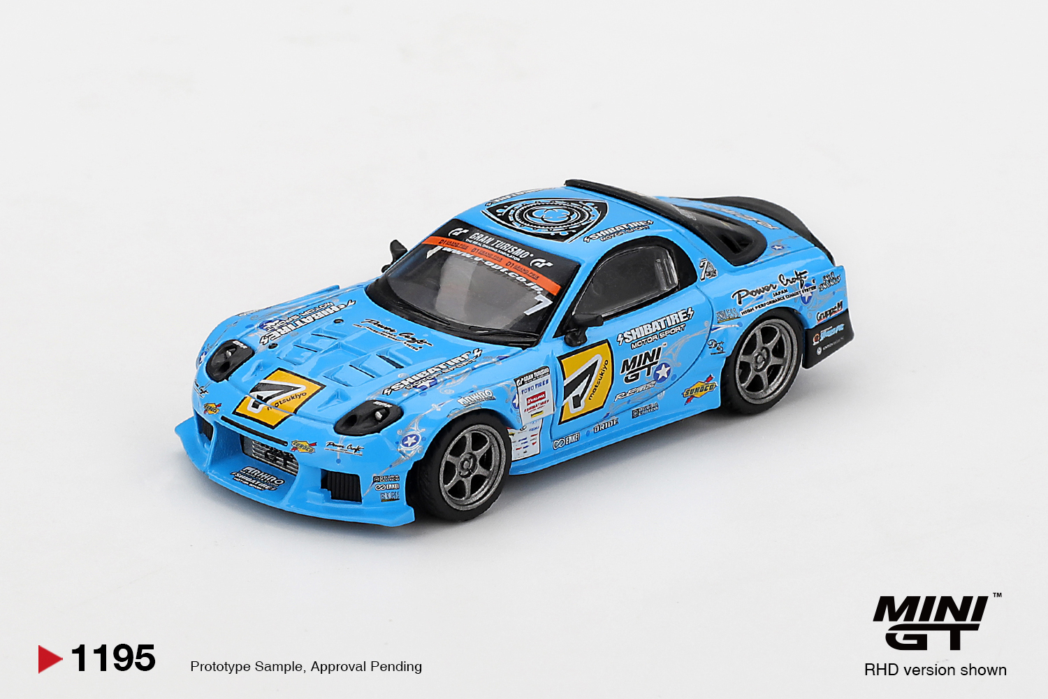 [預訂] Mini GT 馬自達 RX-7 RE-Amemiya 2025 D1GP