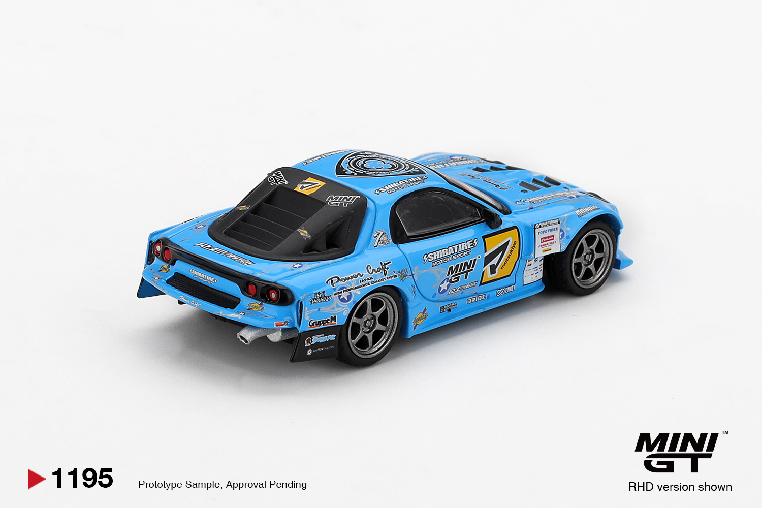 [預訂] Mini GT 馬自達 RX-7 RE-Amemiya 2025 D1GP