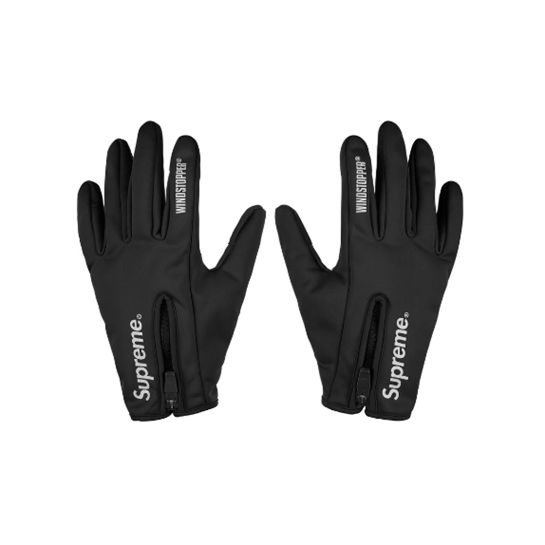 Supreme 25FW Windstopper Zip Gloves 反光拉鍊手套| FLOMMARKET