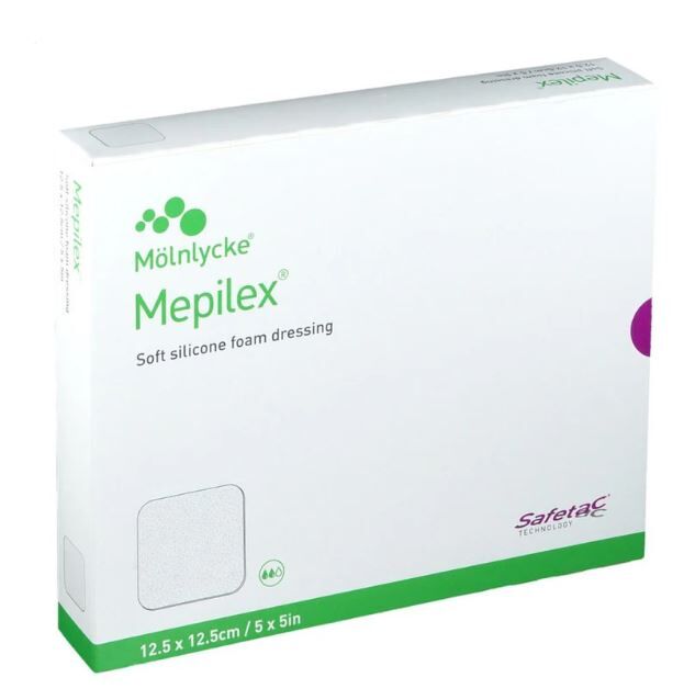 Molnlycke Mepilex®  吸收泡沫敷料貼 12.5Cm X 12.5Cm - 294000 (一片裝)