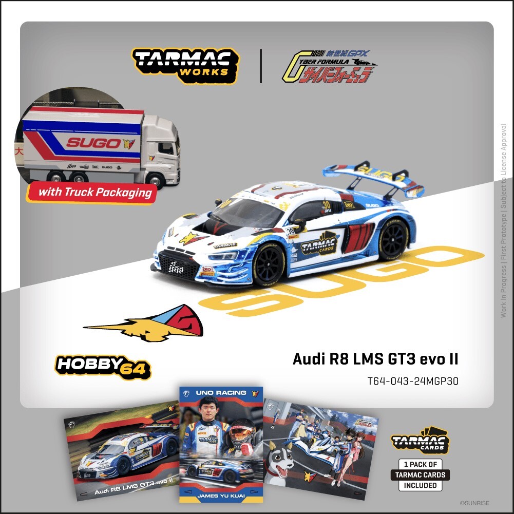 [預訂] Tarmac Works Audi R8 LMS GT3 evo II