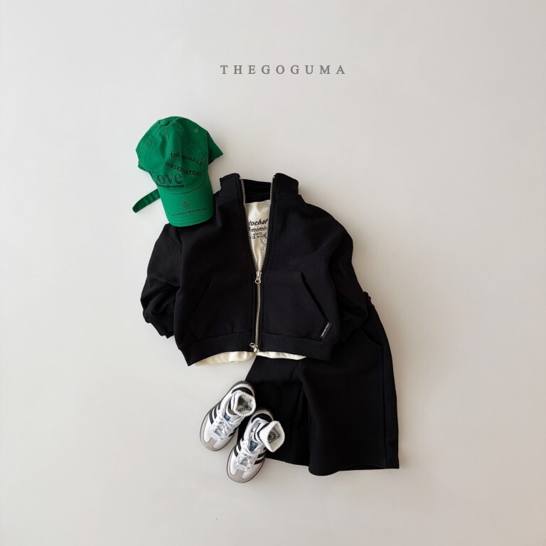 正韓春the_goguma 個性時髦拉鍊立領外套