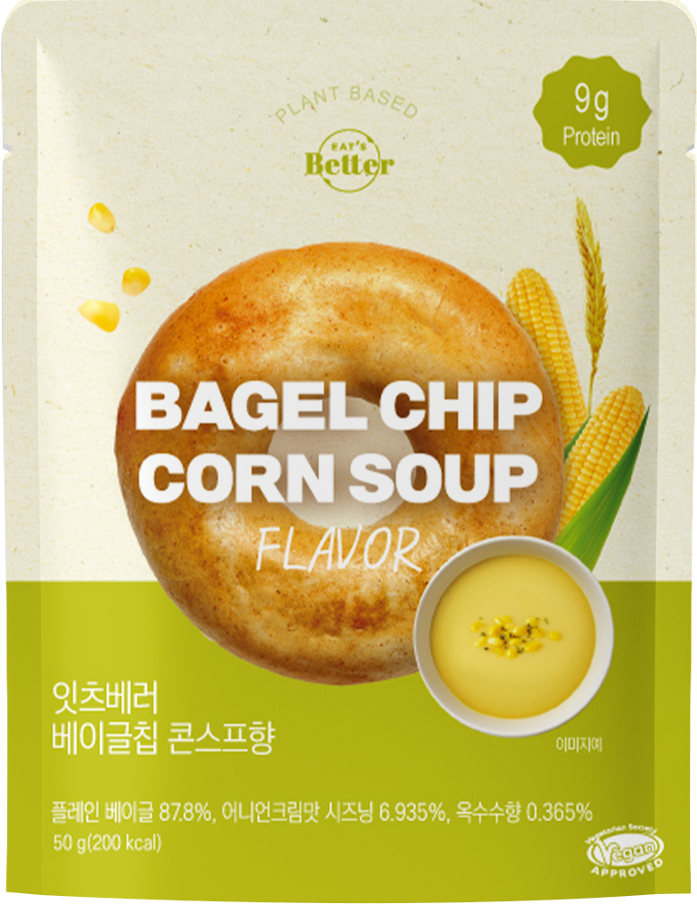 EAT'S Better 全素高蛋白質貝果脆餅 - 粟米湯 (50g) (59815)