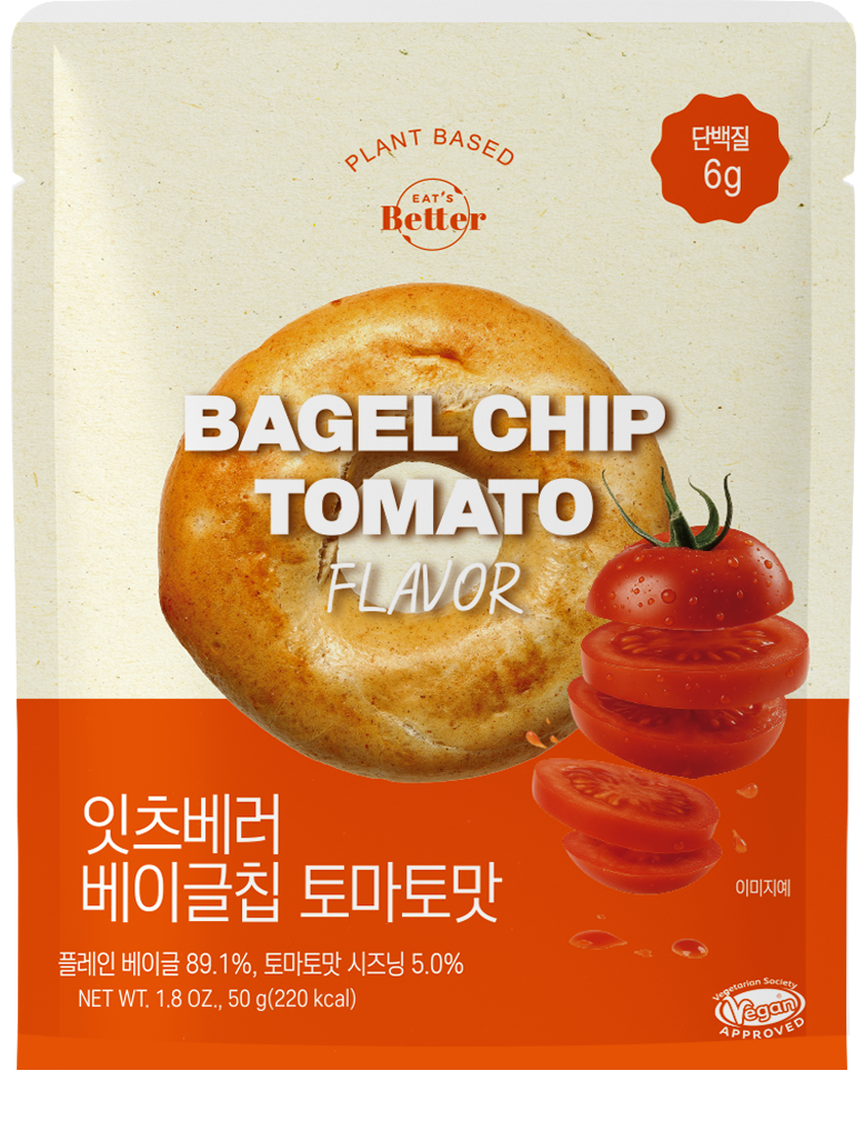 EAT'S Better 全素高蛋白質貝果脆餅 - 蕃茄 (50g) (59817)