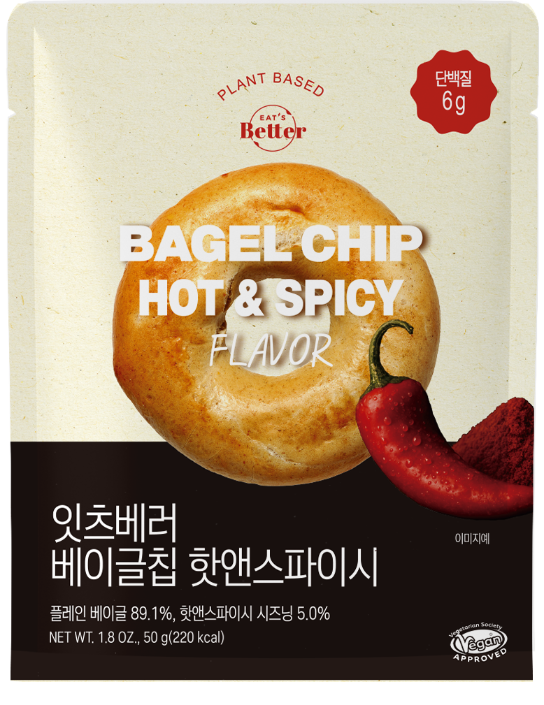 EAT'S Better 全素高蛋白質貝果脆餅 - 香辣味 (50g) (59818)