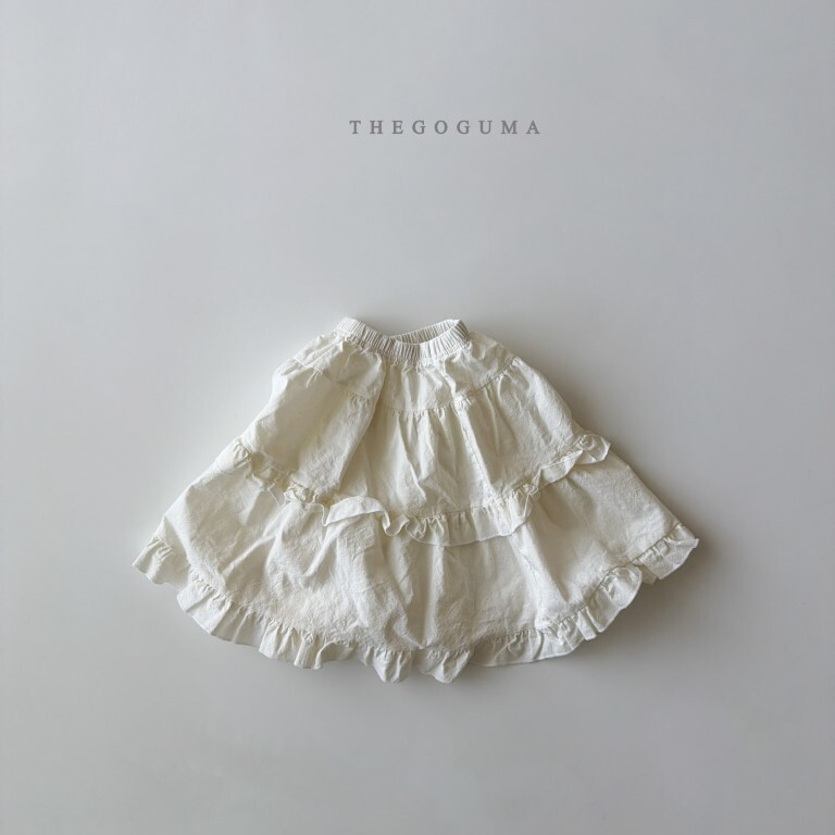 正韓春the_goguma 雲朵層次長裙