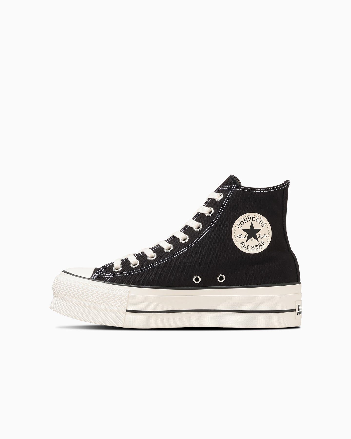 預購┃CONVERSE ALL STAR LIFTED HI 厚底 增高 高筒 帆布鞋 黑色