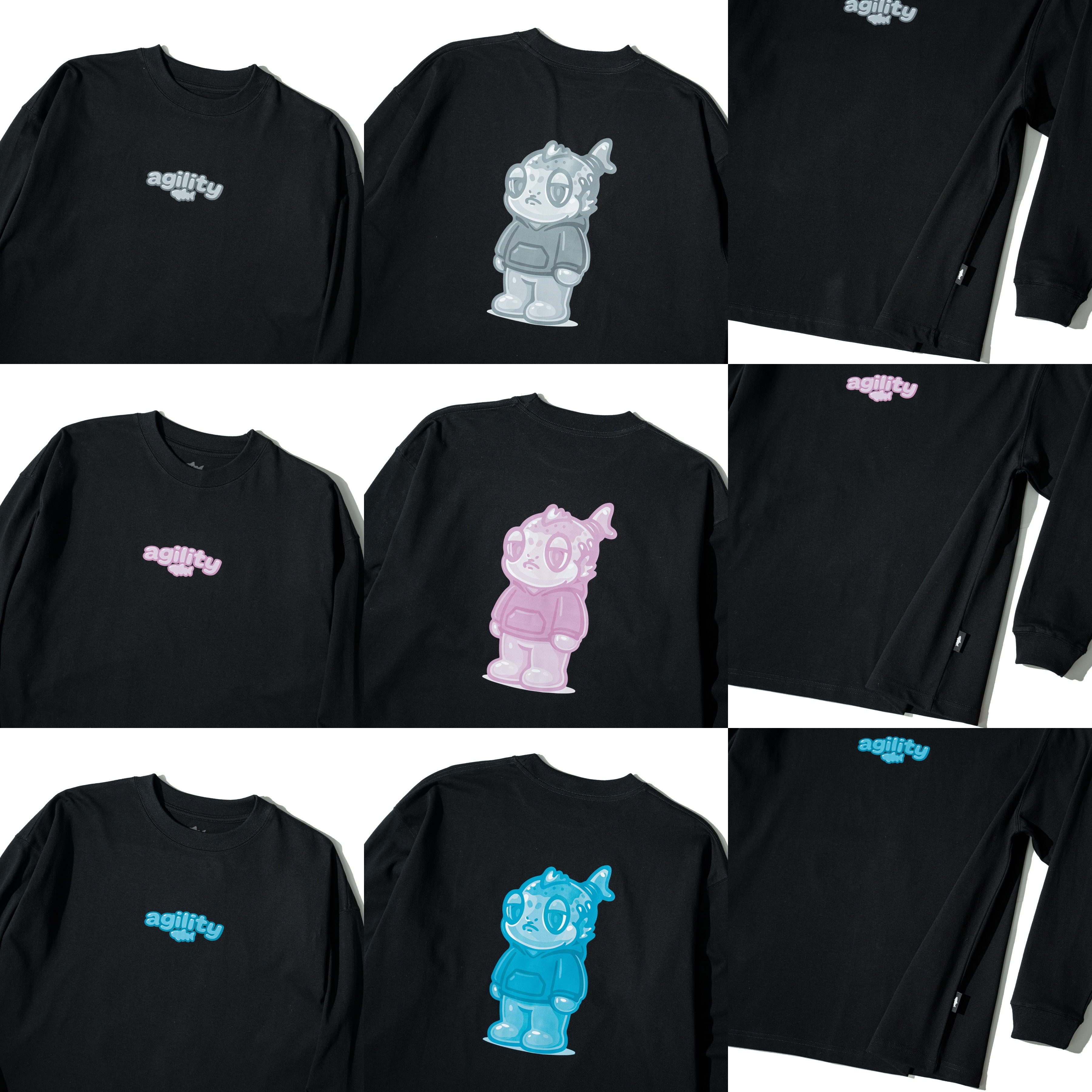 AGILITY Image Heavy LS Tee / Park limited [RS8-PK]