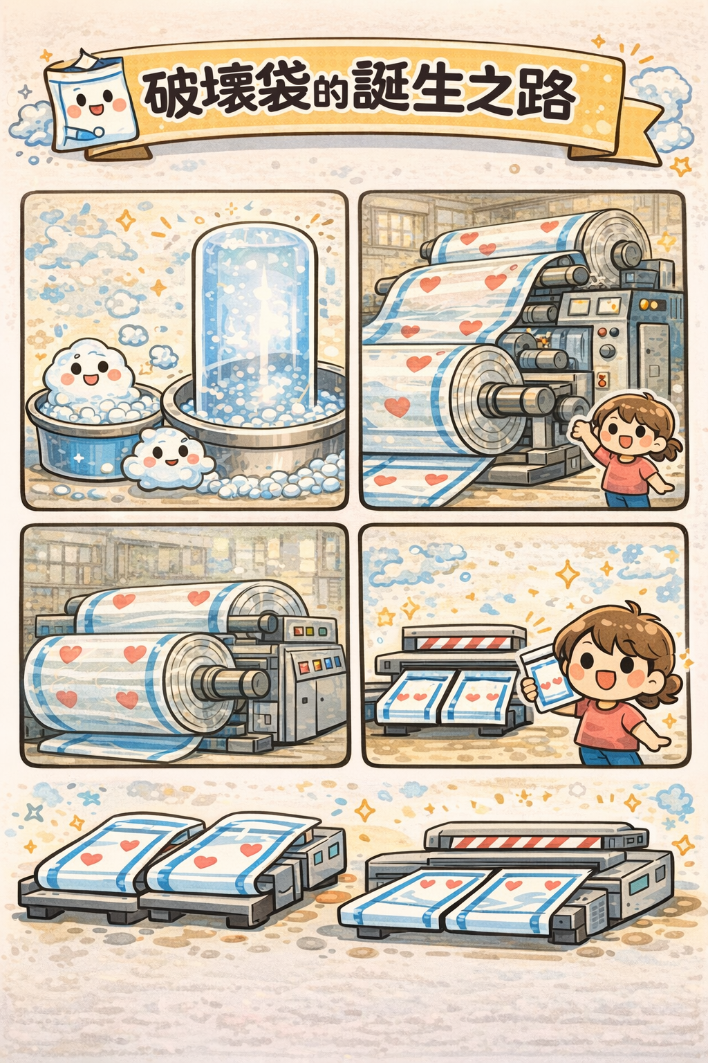 破壞袋印刷的誕生之路