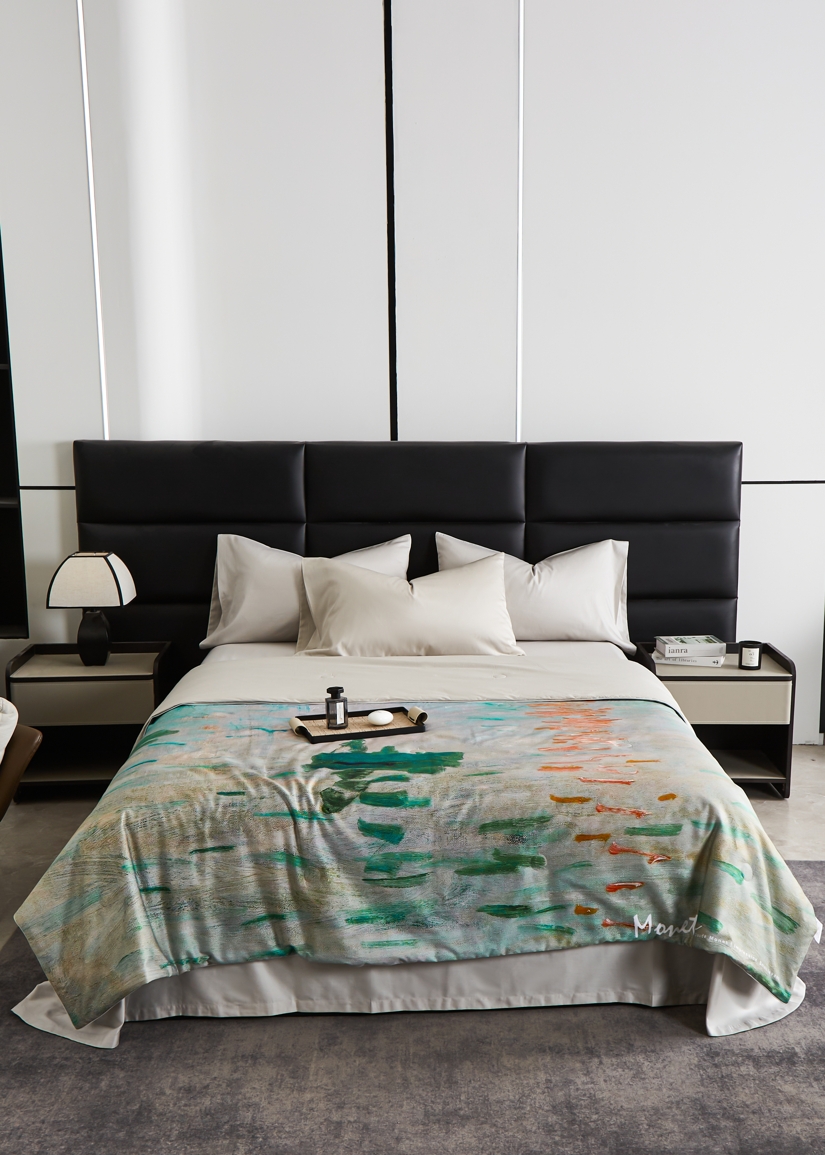 藝術涼被｜莫內《日出印象》